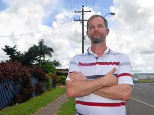 Mark Anderson's car was written off after a hit and run outside his house on February 26. Picture: Claudia Alp