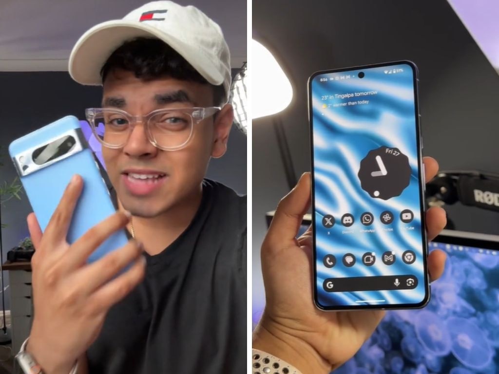 Harvey Norman slashes $600 off Google's 'outstanding' Pixel 8 Pro. Picture: TikTok/@ramalmedia.