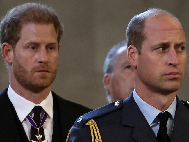 Harry, William ‘trying their best’ to get on