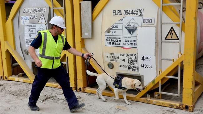 Hundreds of kilos of cocaine on a yacht coming into Townsville has sparked a Border Force crackdown at Port of Townsville.