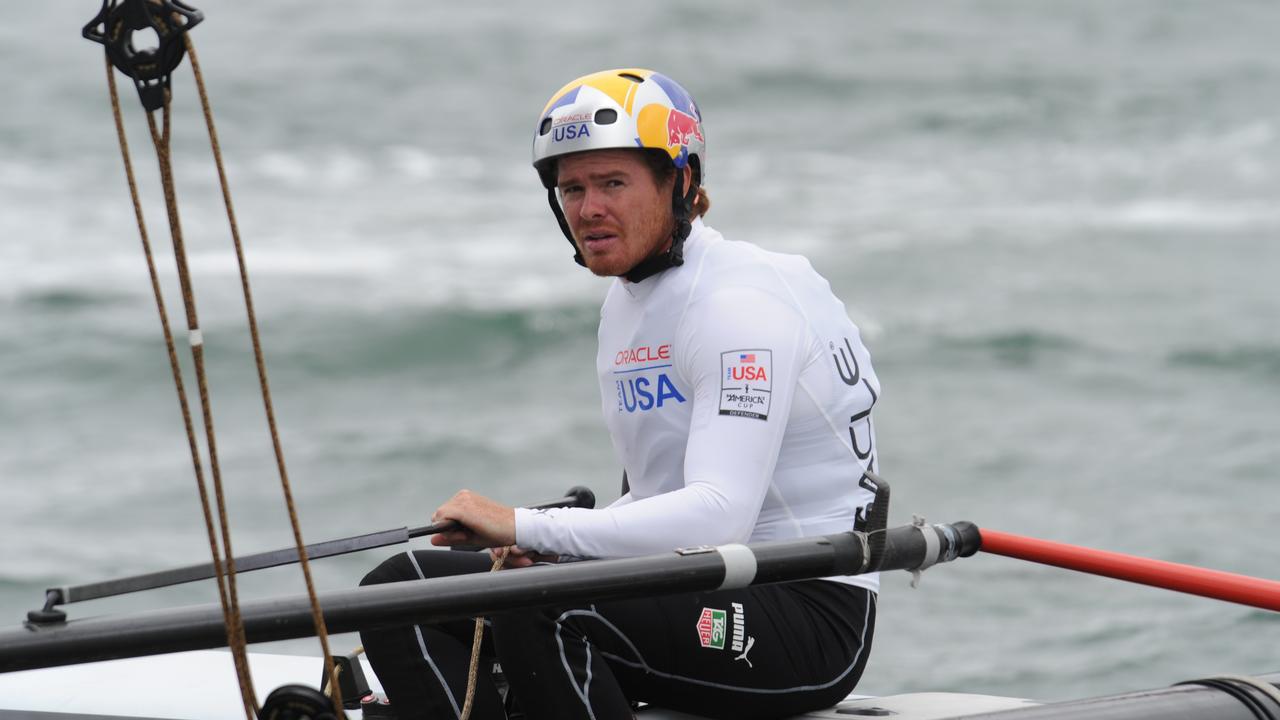 Tom Slingsby will compete for the USA at the next America’s Cup. (AAP Image/Dean Lewins)