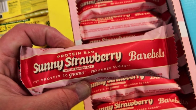 Barebells’ bars are a guilty pleasure for protein fanatic Daniel Imberman, who says they taste better than a Butterfinger. Picture: Imago/ZUMA Press