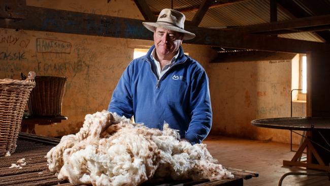 Wool remains the bread and butter of the business at Mutooroo.