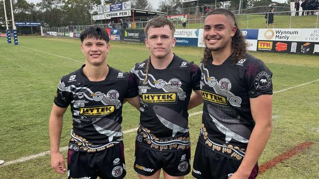 Hayden Watson, Cody Goulter and Tupou Francis were excellent for Marsden SHS this season.