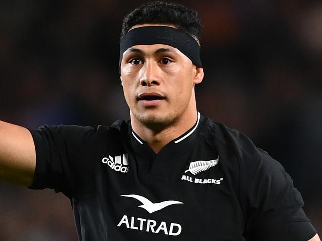 AUCKLAND, NEW ZEALAND - SEPTEMBER 24: Roger Tuivasa-Sheck of the All Blacks during The Rugby Championship and Bledisloe Cup match between the New Zealand All Blacks and the Australia Wallabies at Eden Park on September 24, 2022 in Auckland, New Zealand. (Photo by Hannah Peters/Getty Images)