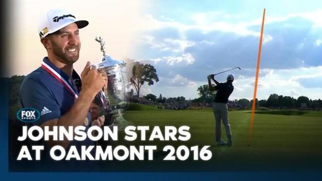 DJ hits majestic shots at Oakmont 2016