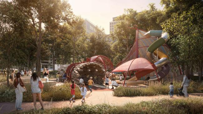 It will include a gathering ground for community and cultural events, with a capacity of more than 5,000 people. Picture: NSW Government