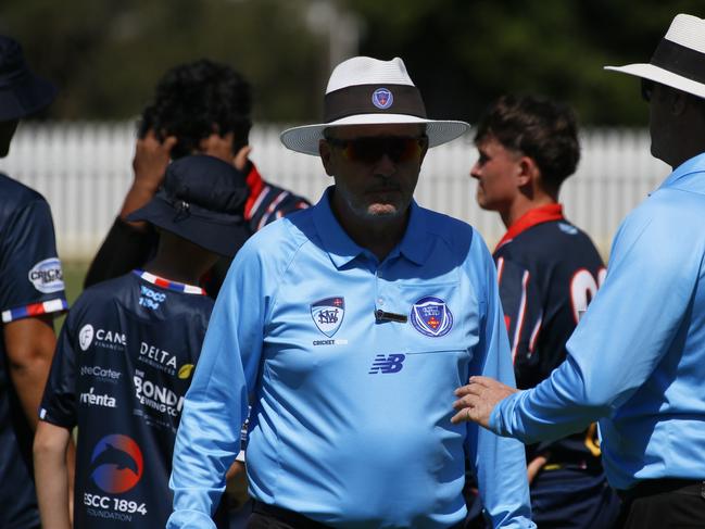 Umpire at Waverley. Picture Warren Gannon Photography