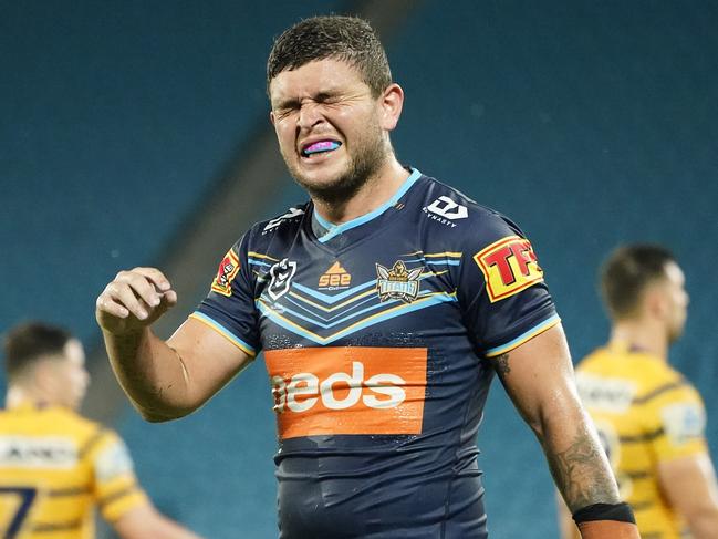 Ash Taylor’s NRL career is inlimbo. Picture: AAP Image/Dave Hunt