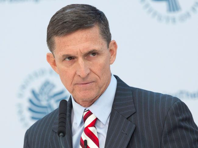 Michael Flynn was one of the first officials to resign from the Trump administration. Picture: AFP/ChrisKleponis