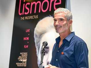 SBS sports analyst Craig Foster launched the new Lismore Prospectus.