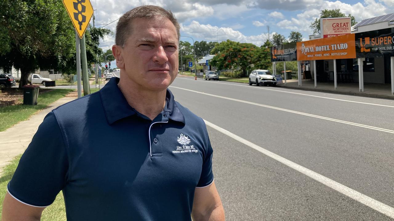 Wide Bay Federal LNP MP Llew O'Brien says the Bruce Highway is the most dangerous section of road in the Wide Bay.