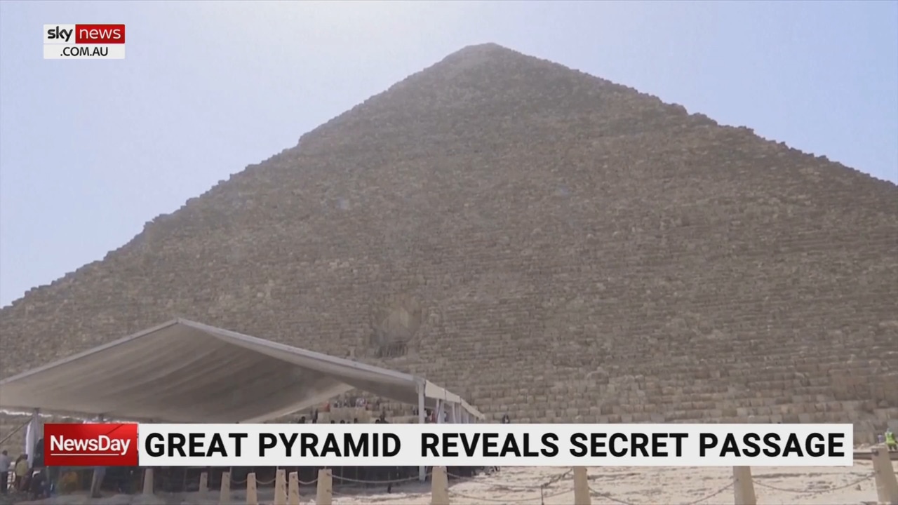 Secret passage discovered in Great Pyramid of Giza