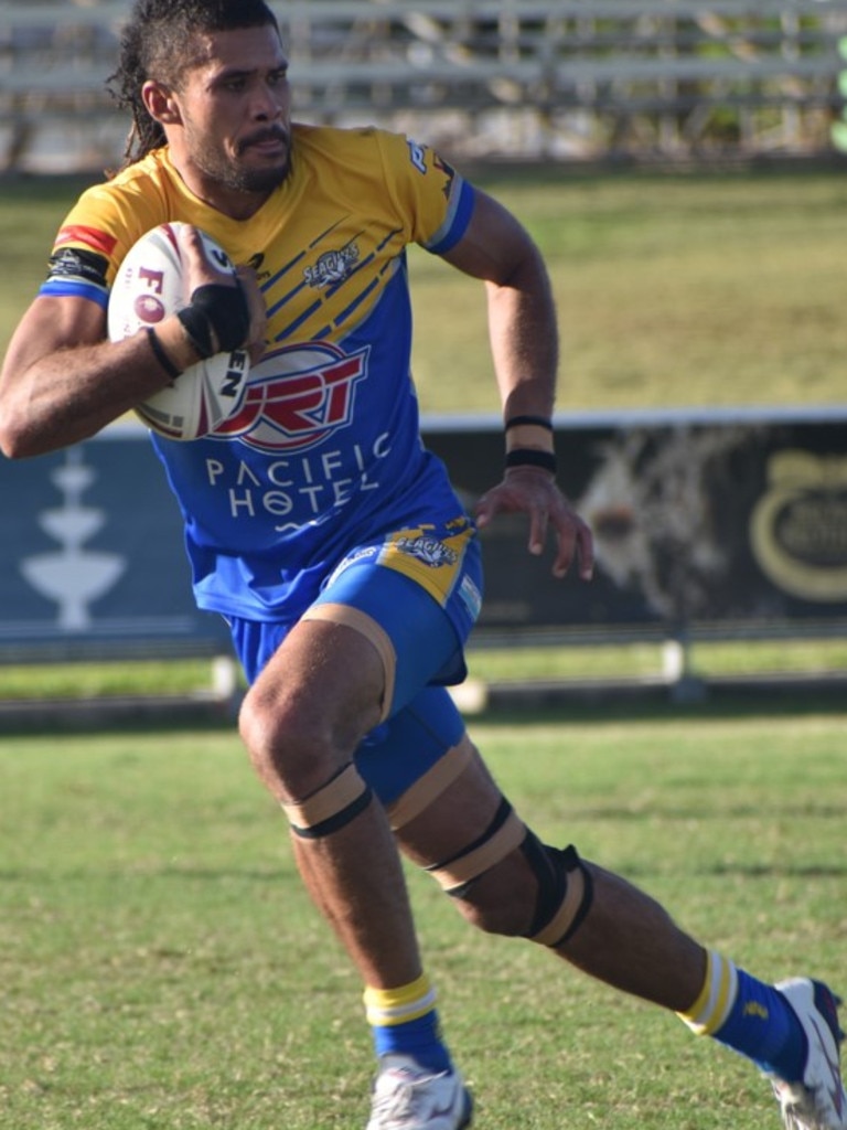 Rockhampton Rugby League A-grade men, Round 2, Yeppoon Seagulls versus Norths Chargers, Browne Park, April 10, 2022.