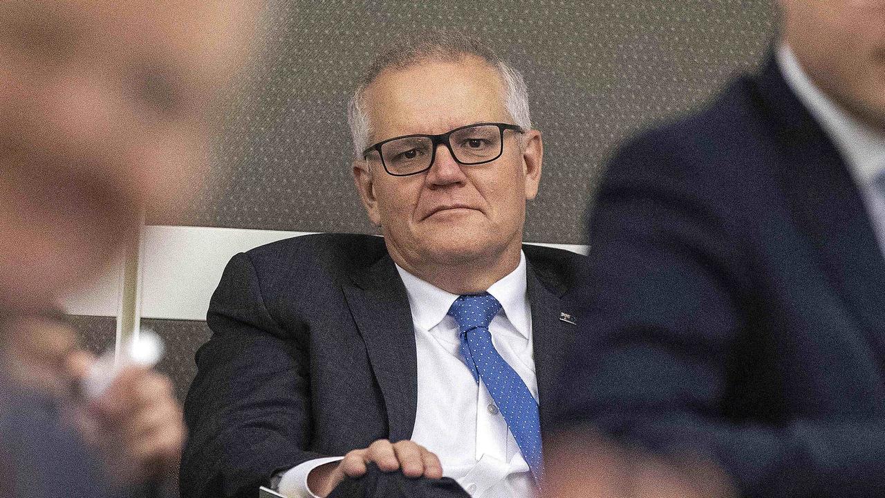 Former Prime Minister Scott Morrison secretly swore himself in as minister of three different portfolios while in office. Picture: NCA NewsWire / Gary Ramage