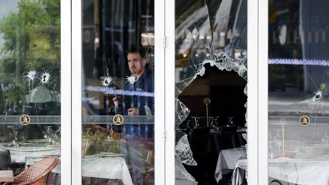 The Almina restaurant in Docklands was one of the few venues that have been able to reopen since their attack. Picture: Mark Stewart