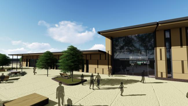 An artist’s impression of Granville multi-purpose centre.