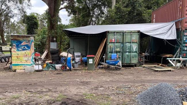 Gina Ingleby says Arrawarra Beach Holiday Park has become unsightly. Picture: Supplied