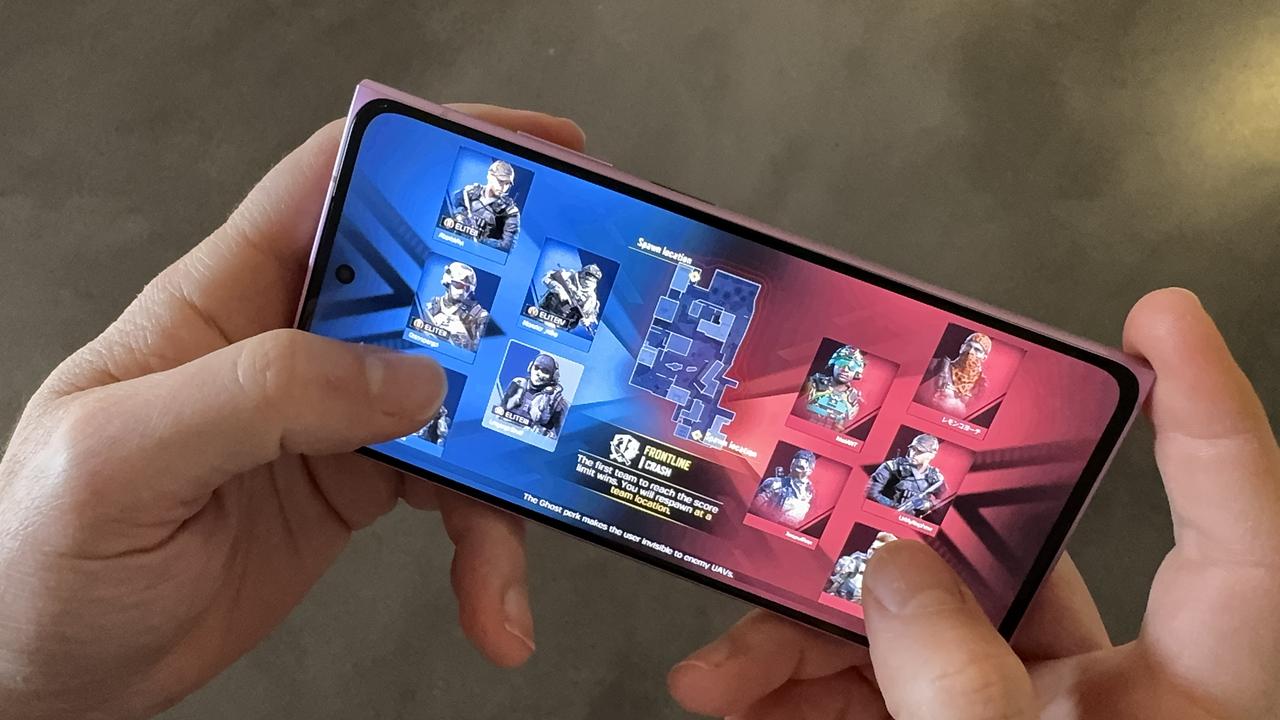 Despite its mid-range processor, the Skyline still lets you play intense mobile games like Call of Duty: Mobile without lag. Picture: Supplied/Nick Broughall