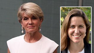 Julie Bishop's favoured candidate in Curtin