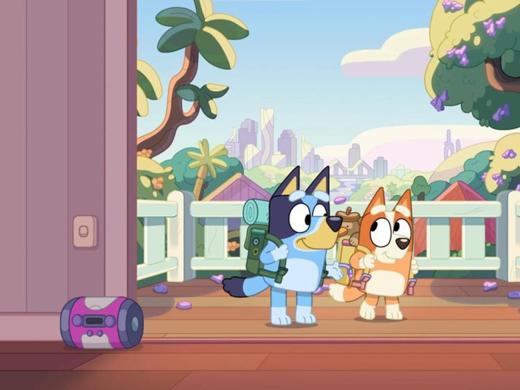 Aussie kids show Bluey pulled episodes for racist connotations. Picture: Supplied