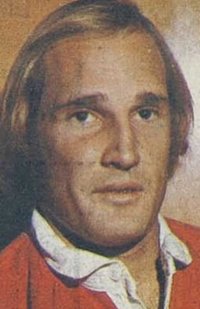 Rugby league player John Rhodes.