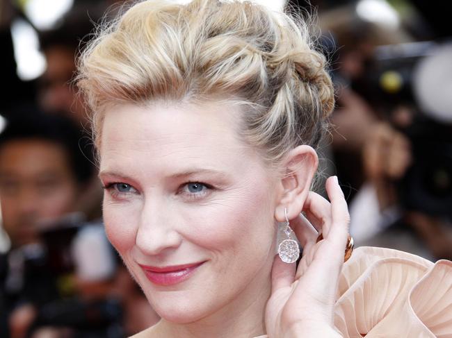 Cate Blanchett wearing Chopard at Cannes