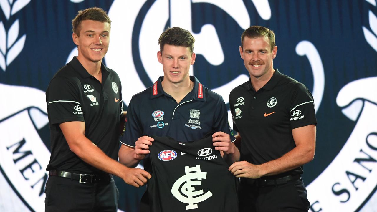 Sam Walsh was Pick No.1 in 2018. Photo: James Ross/AAP Image.