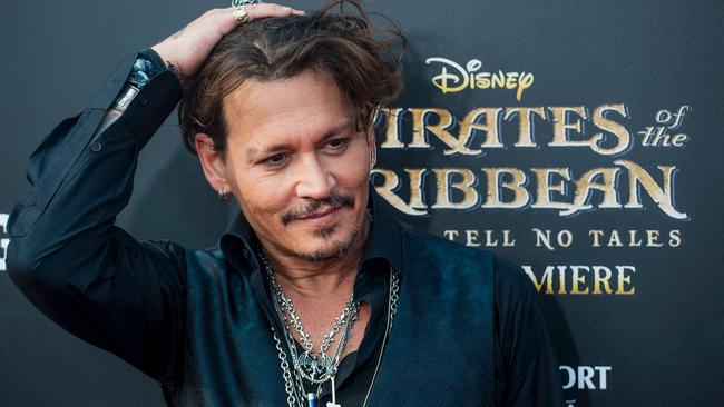 Actor Johnny Depp (reportedly) doesn’t save money. Picture: AFP