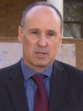 Principal Dan Brown of Emmanuel College in Carrara. Picture: 7NEWS