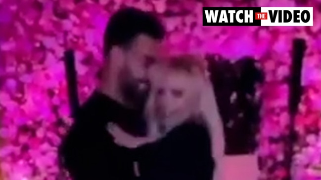 Britney dances in 'first diamond thong' during wedding