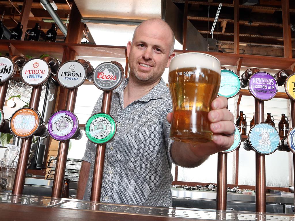 Finally pubs, like the Boundary Hotel (above) can open their doors. Picture: Richard Gosling/AAP