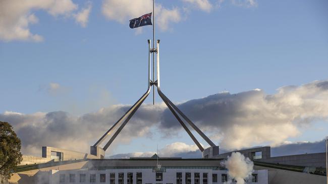 Even as someone once ensconced in the Canberra bubble as a journalist and political operative for many years, my instinct is to avert my eyes, writes Chris Kenny. Picture: NCA NewsWire/Gary Ramage