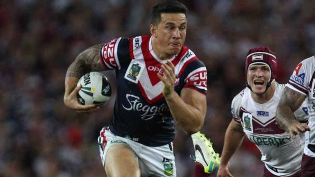 Sonny Bill Williams during the 2013 Grand Final.