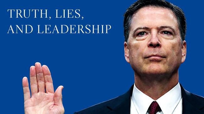 Detail from the cover of A Higher Loyalty, by James Comey