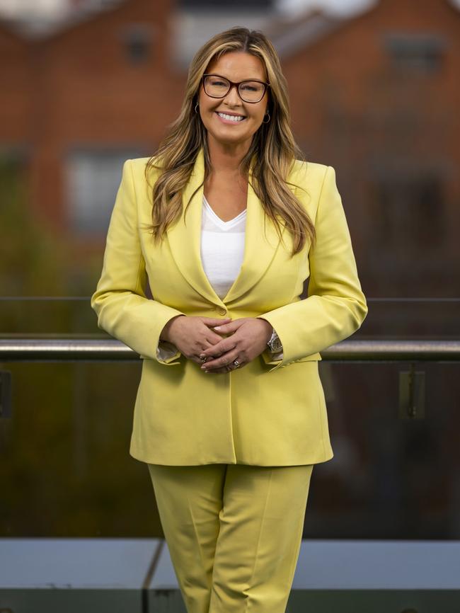 Kylie Watson-Wheeler is the Managing Director of the Walt Disney Company, as well as the President of the Western Bulldogs. Picture: Daniel Pockett