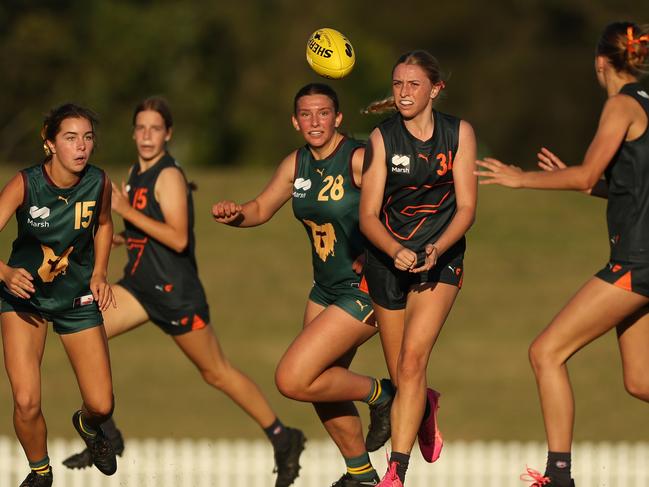 Darcie Prosser-Shaw of the GWS Giants Academy and East Coast Eagles. Photo: Mark Metcalfe/AFL Photos/via Getty Images