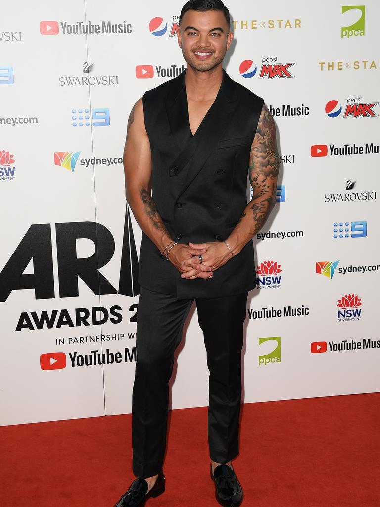 Guy Sebastian cut ties with the manager in November 2017. Picture: Dan Himbrechts/AAP