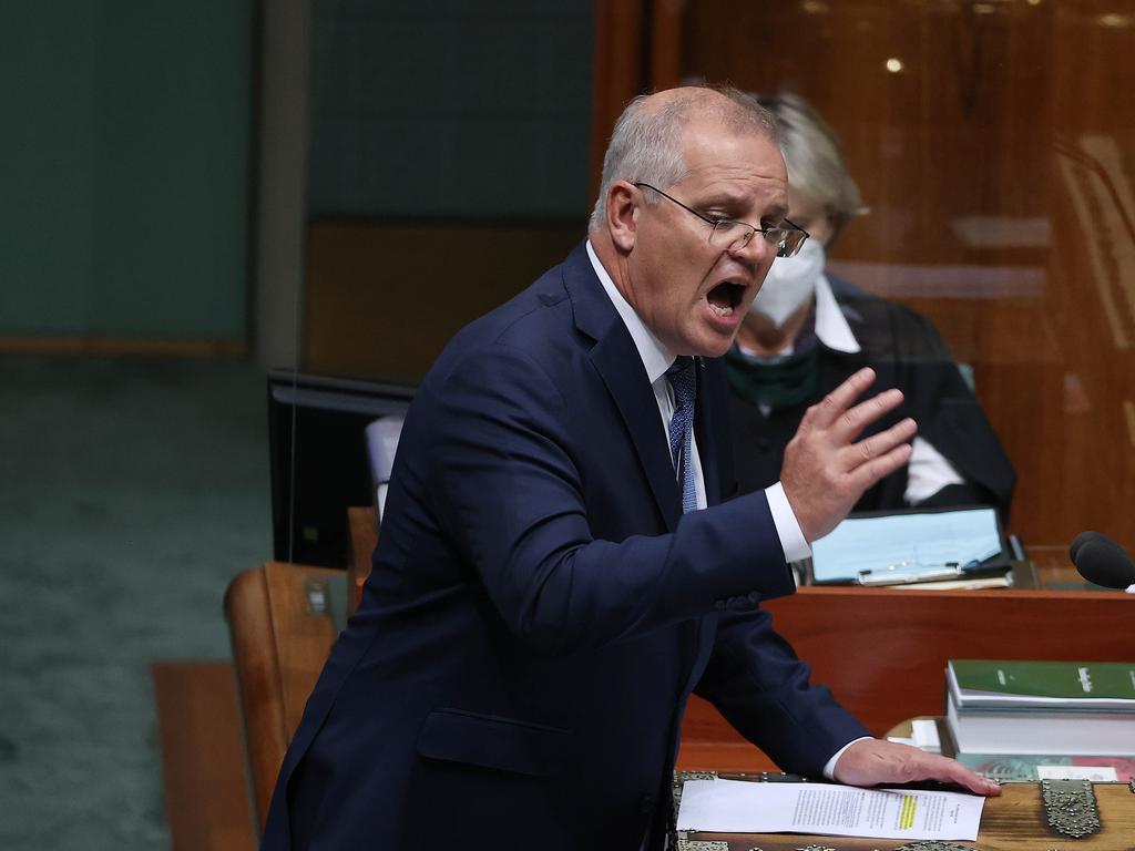 The Prime Minister was under fire over the use of senior-counsel for a NSW Liberal Party dispute. Picture: NCA NewsWire / Gary Ramage