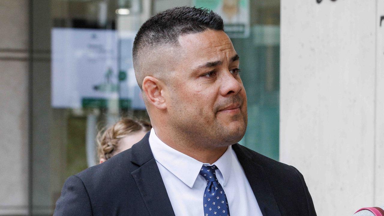 Jarryd Hayne has been found guilty of sexually assaulting a woman at her Newcastle home. Picture: NCA NewsWire / David Swift