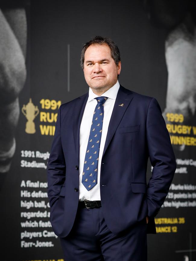 New Wallabies coach Dave Rennie. Picture: Getty Images