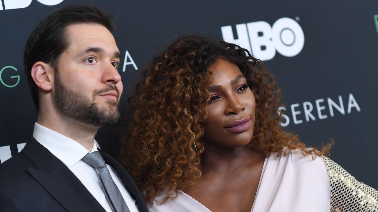 Alexis Ohanian and Serena Williams.