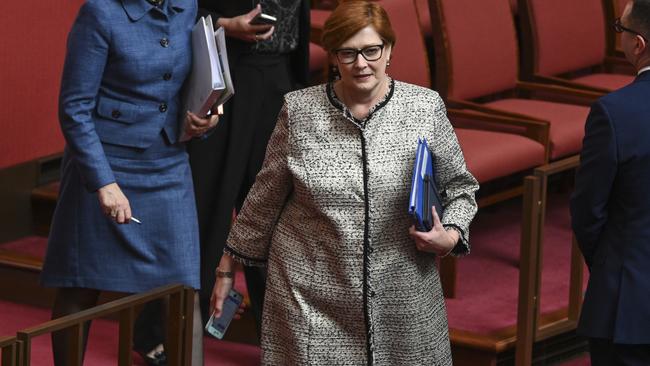 Senator Marise Payne is leaving the senate after 26 years. Picture: NCA NewsWire / Martin Ollman