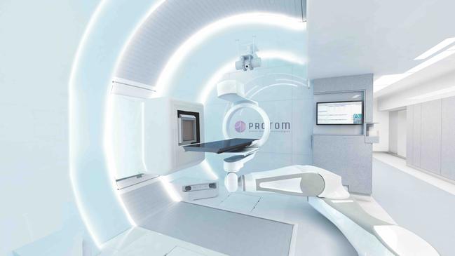 The proposed Australian Bragg Centre proton therapy unit spearheaded by the South Australian Health and Medical Research Institute. Picture: supplied by SAHMRI.