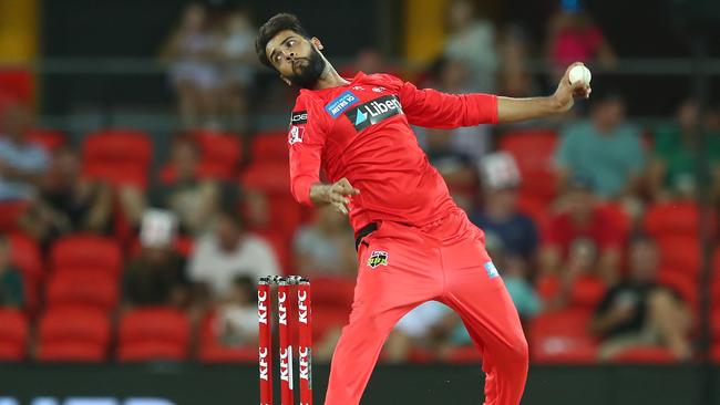 Imad Wasim is playing an important role with the ball for the Renegades.