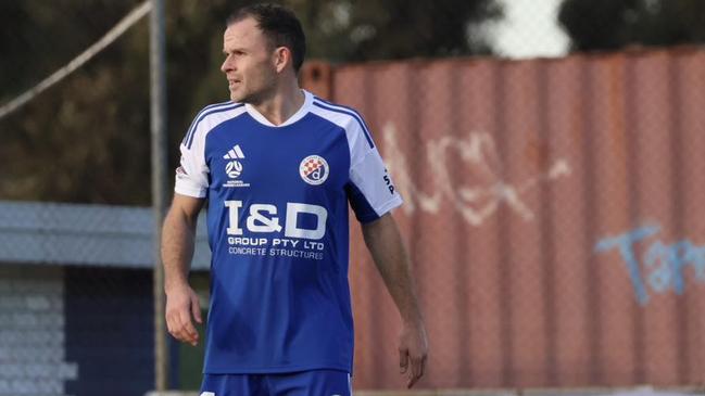 Leigh Broxham in action for St Albans. Picture: St Albans SC