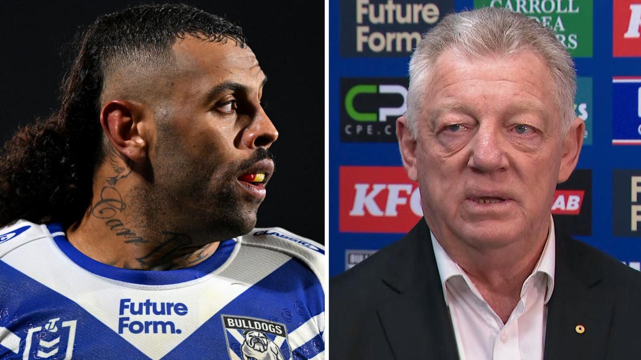 Josh Addo-Carr and Phil Gould