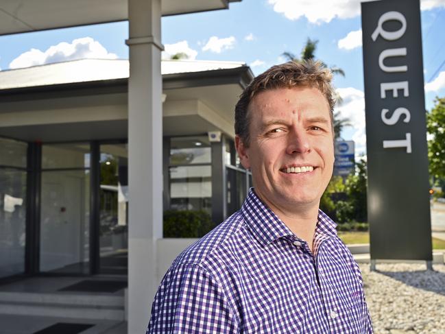 Quest Ipswich owner Adam French has welcomed the state's new tourism campaign after facing tough times during coronavirus restrictions. Picture: Cordell Richardson