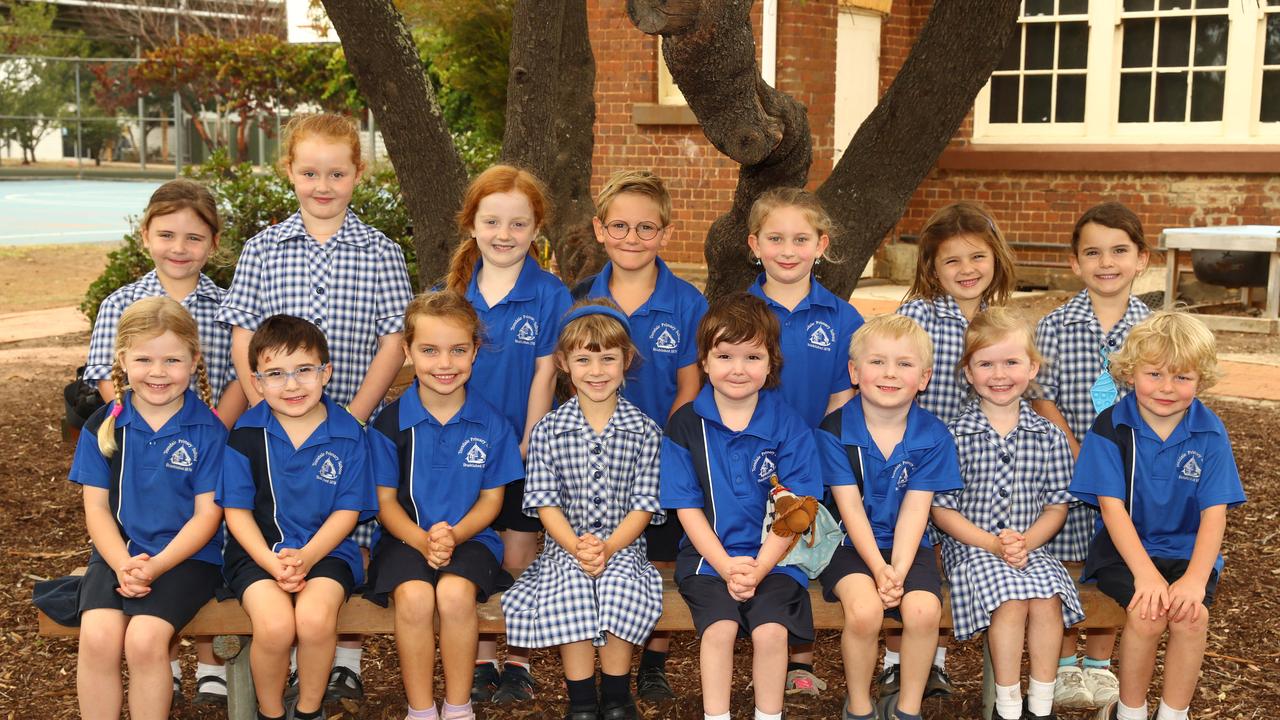 MFY Teesdale Primary School 2025 Foundation B front Mikayla Bretherton, Tyler Wright, Willow Knight, Neve Henningsen, Jax McDonald, Levi Cooper, Sage Neil, Josh Lugg. Back Morgan Williams, Heidi Davison, Lola Schmidt, Teddie Benson, Willow Ord, Billie Cameron, Hazel McMahon