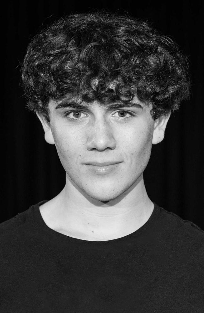 Aiden Huntly from Queensland Academies Creative Industries The Addams Family musical cast.